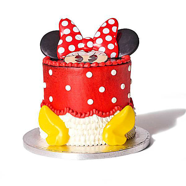 Minnie's Bowtique cake | Minnie cake, Minnie mouse birthday cakes, Minnie  mouse birthday