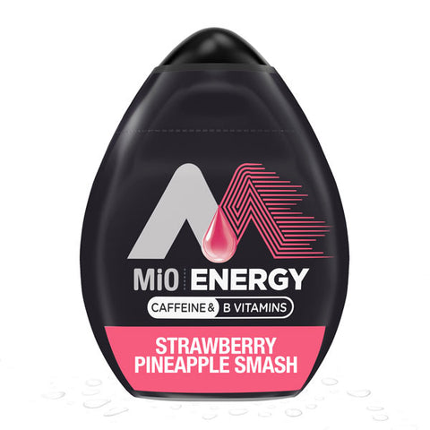 MiO Energy Strawberry Pineapple Smash Water Flavoring with Caffeine & B Vitamins, 1.62 fl oz