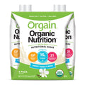 Orgain Organic Grass-Fed Protein Shake, Sweet Vanilla Bean, 11 oz, 4 Ct