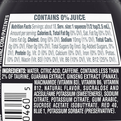 MiO Energy Black Cherry Water Flavoring with Caffeine & B Vitamins, 1.62 fl oz