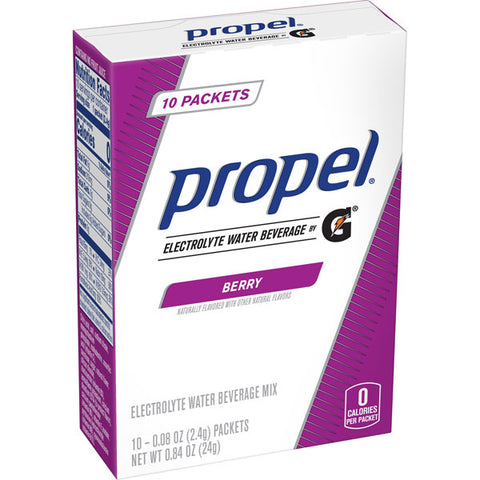 Propel Water Flavoring With Electrolytes, Vitamins and No Sugar, Berry, 10 Count