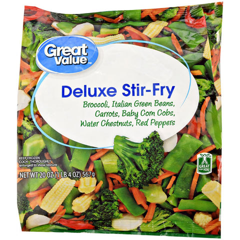 Great Value Deluxe Stir-Fry Vegetables, 20 oz