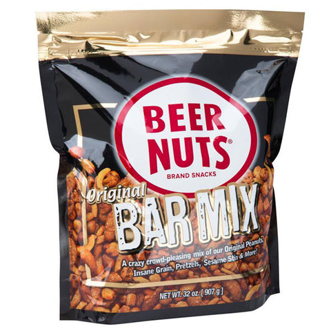 Beer Nuts Snacks Original Bar Mix, 32 Oz