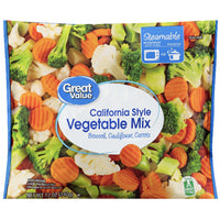 Great Value California Style Vegetable Mix, 12 oz - Water Butlers