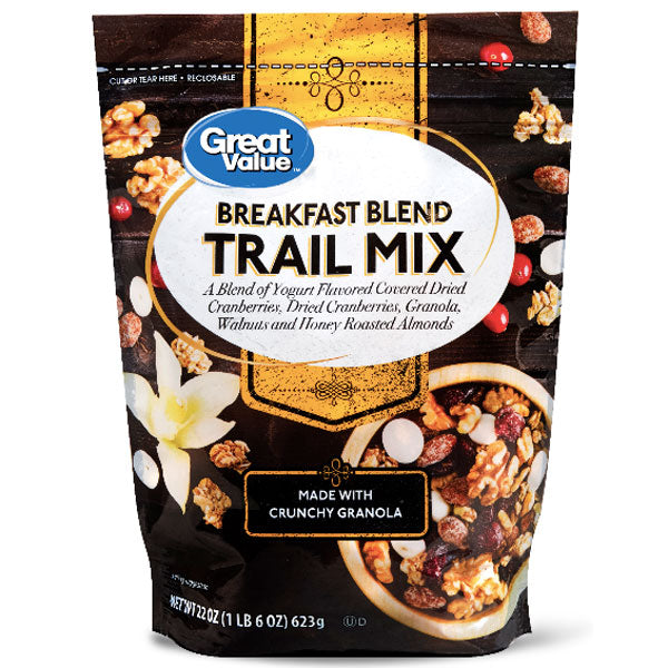 Water Butlers | Great Value Breakfast Blend Trail Mix, 22 Oz