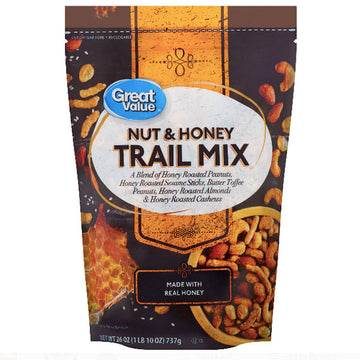 Great Value Nut & Honey Trail Mix, 26 Oz.