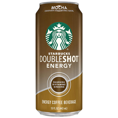 Starbucks Doubleshot Energy Mocha Energy Coffee Beverage, 15 fl oz.