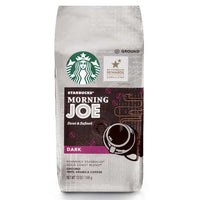 Starbucks Morning Joe Dark Roast Ground Coffee, 12 oz - Water Butlers