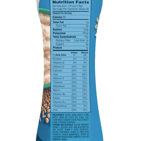 Gerber Single Baby Cereal, MultiGrain - 8oz - Water Butlers