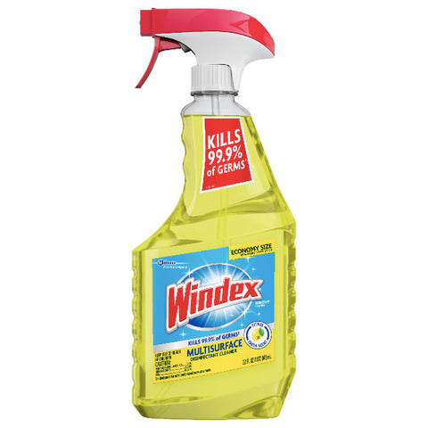 Windex Multi-Surface Disinfectant Cleaner Trigger Bottle, Citrus, 32 fl oz