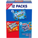 Oreo, Nutter Butter Bites, & Chips Ahoy Snack Pack Variety Mini Cookies, 12 Ct