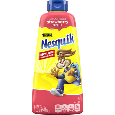 Nestle Nesquik Strawberry Syrup, 22 oz.