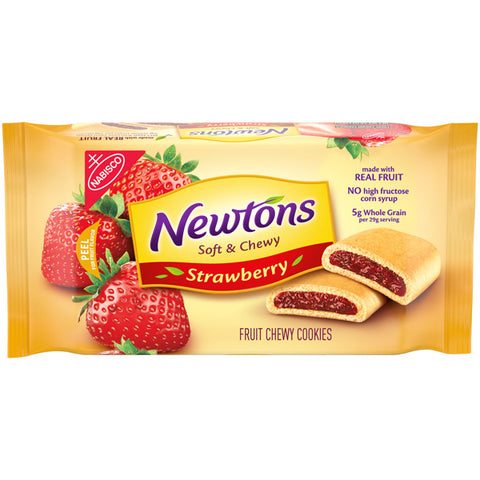 Newtons Soft & Fruit Chewy Strawberry Cookies, 10 oz.