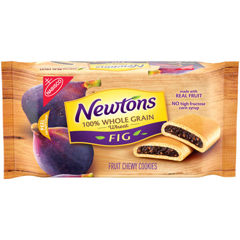 Newtons 100% Whole Grain Wheat Soft & Fruit Chewy Fig Cookies, 10 oz