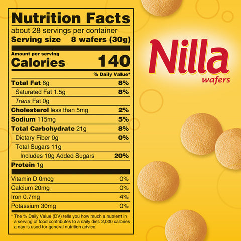 Nilla Wafers Vanilla Wafer Cookies, 11 oz