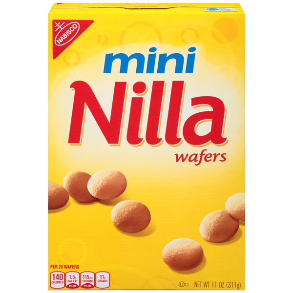 Nilla Wafers Mini Vanilla Wafer Cookies, 11 oz