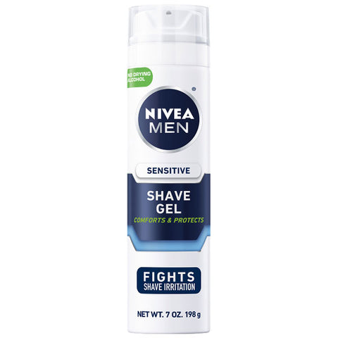 Nivea Men Sensitive Shaving Gel, 7 oz