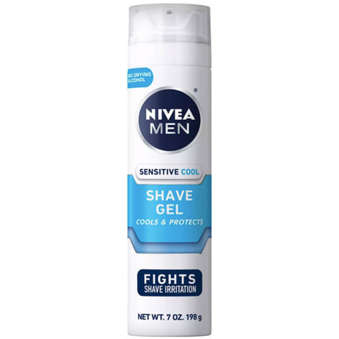 Nivea Men Sensitive Cooling Shaving Gel, 7 oz