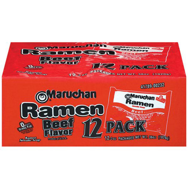 Maruchan Beef Flavor Ramen Noodle Soup