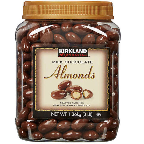 Kirkland Signature Almonds, Milk Chocolate, 3 lb