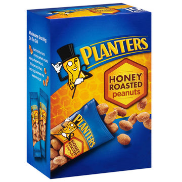 Planters Honey Roasted Peanuts, 10 Count