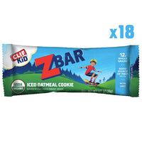 CLIF Kid ZBAR, Organic Granola Bars, Iced Oatmeal Cookie, 18 Ct - Water Butlers