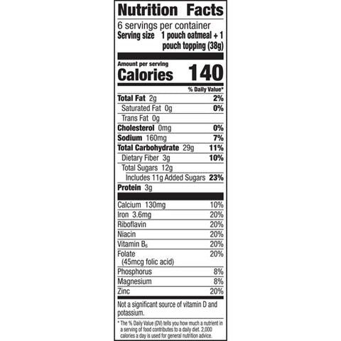 Cinnamon Toast Crunch Instant Oatmeal, 8.8 oz, 6 Count