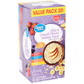 Great Value Instant Oatmeal, Fruit & Cream Variety Value Pack, 20 Ct