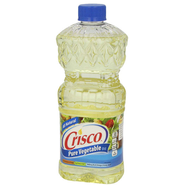 Crisco Pure Vegetable Oil, 48 fl oz - Water Butlers