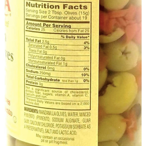 Iberia Premium Select Spanish Salad Olives, 7 oz - Water Butlers