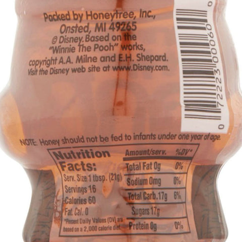 Disney Winnie The Pooh Clover Pure Honey, 12 oz