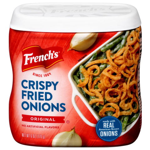 French's Original Crispy Fried Onions, 6 oz