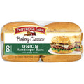 Pepperidge Farm Onion with Poppy Seeds Hamburger Buns, 15 oz, 8 Ct - Water Butlers