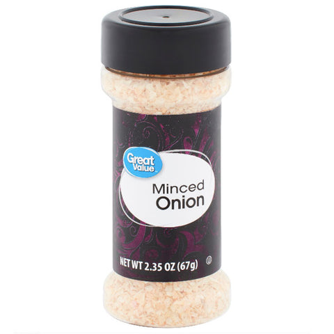 Great Value Minced Onion, 2.35 oz - Water Butlers