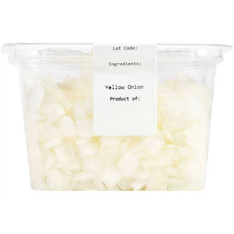 Freshness Guaranteed Diced Yellow Onions, 8 oz - Water Butlers