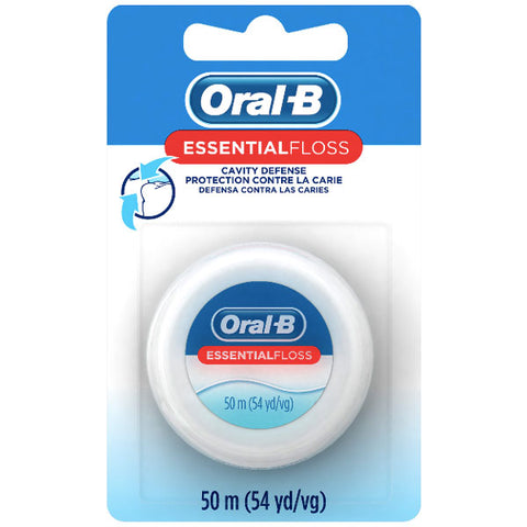 Oral-B EssentialFloss Cavity Defense Dental Floss, 50 m