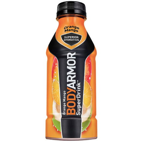 BodyArmor Sports Drink, Orange Mango, 16 Fl. oz. - Water Butlers