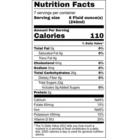 Uncle Matt's Organic Orange Juice, Calcium Vitamin D, 52 fl oz