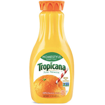 Tropicana Homestyle Some Pulp Orange Juice 52 oz.