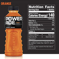 Powerade Sport Drink, Orange, 20 Fl oz, 8 Ct - Water Butlers