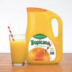 Tropicana Homestyle, Some Pulp Orange Juice 89 oz. - Water Butlers