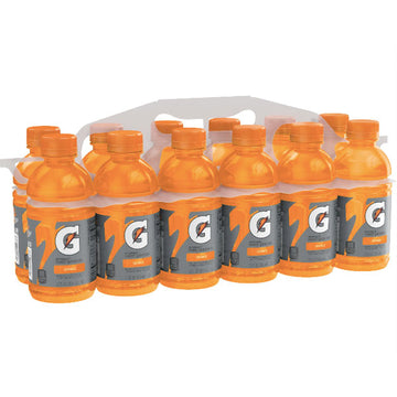 Gatorade Orange, 12oz bottle, 12 Ct