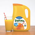 Tropicana, Orange Juice with Calcium + Vitamin D, No Pulp, 89 oz - Water Butlers