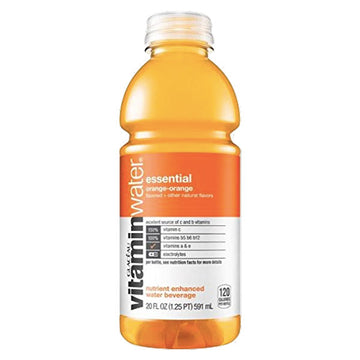 Vitaminwater Bottle, Essential Orange, 20oz.