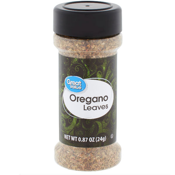 Great Value Oregano Leaves, 0.87 oz - Water Butlers