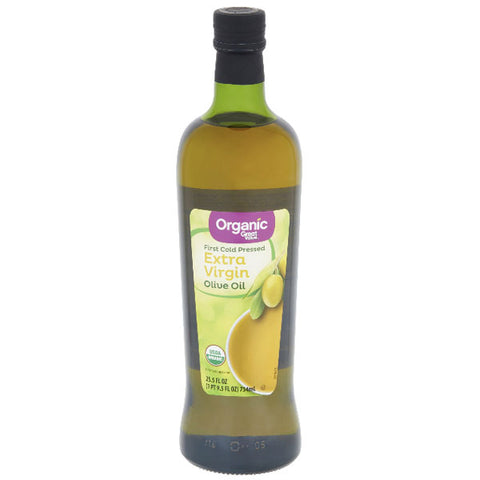 Great Value Organic Extra Virgin Olive Oil, 25.5 fl oz - Water Butlers