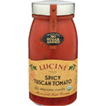 Lucini Italia Spicy Tuscan Tomato Organic Sauce, 25.5 oz. - Water Butlers