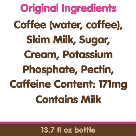 Dunkin' Donuts Iced Coffee, Original 13.7 fl - Water Butlers