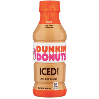 Dunkin' Donuts Iced Coffee, Original 13.7 fl - Water Butlers