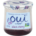 Oui by Yoplait French Style Yogurt, Black Cherry, 5 oz